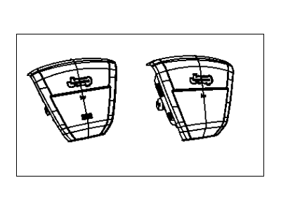 Mopar 1SR37XDVAH Driver Air Bag