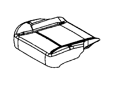 Mopar 5179946AA Seat Cushion Passenger Foam