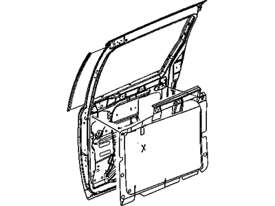 Mopar 4717700AE Shield-Sliding Door