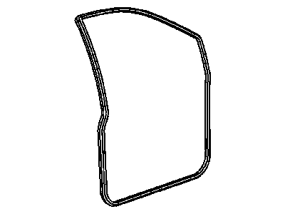 Mopar 4717728AC WEATHERSTRIP-Front Door