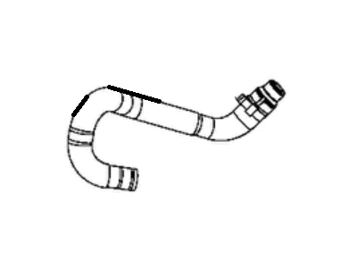 2022 Jeep Renegade Radiator Hose - 68491224AA