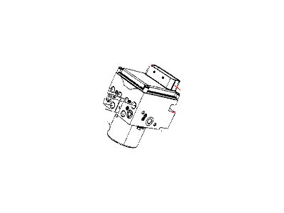 Mopar 68001469AC Anti-Lock Brake System Module