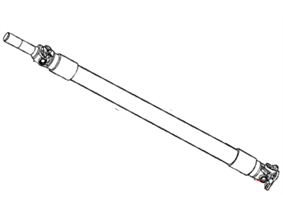 Mopar 5037437AB Rear Drive Shaft