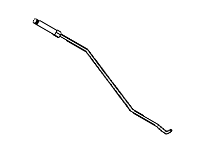 Mopar WC74XDVAC Knob-Door Latch