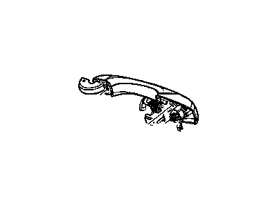 2006 Dodge Magnum Door Handle - WC81SW1AG