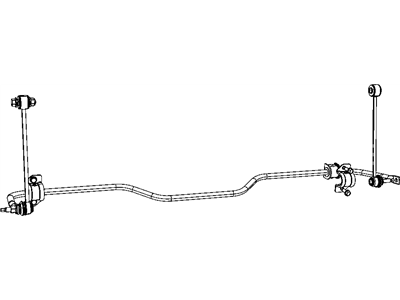 2009 Dodge Ram 1500 Sway Bar Kit - 68048859AA