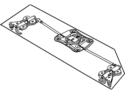 Mopar 5140984AA Latch-Header