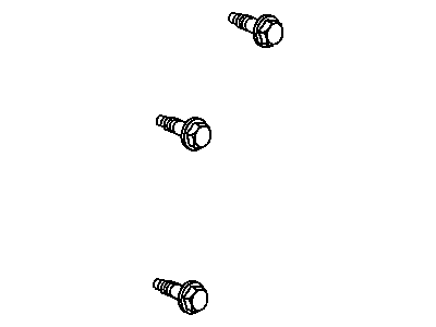 Mopar 6508693AA Bolt-HEXAGON Head