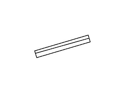 Mopar 55372109AA Molding-Rear Door