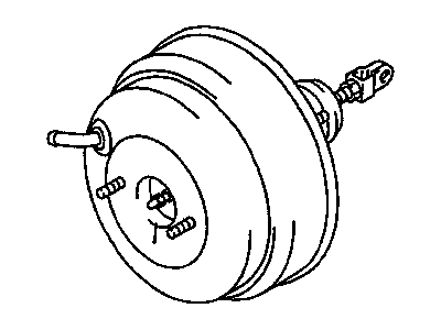 Mopar MB895141 Booster Power Brake