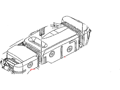 Mopar 5135567AA Fuel Tank