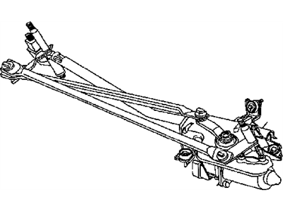 Mopar 5066139AA GROMMET-WIPER Frame