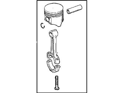 2007 Chrysler Sebring Piston - 4892194AA