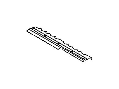 Mopar 5121438AA Molding-Cargo Area Carpet