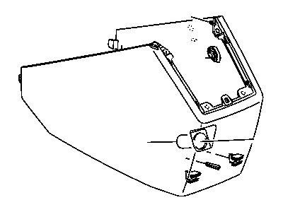 Mopar 1BL89XDVAA Housing-Console