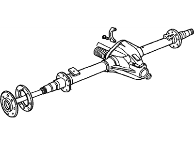 Mopar 5018076AA Housing Rear Axle