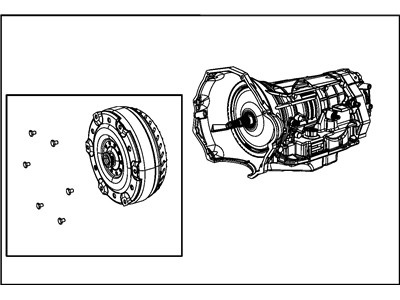 Mopar 68109703AB Trans-With Torque Converter