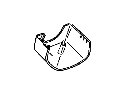 Mopar 5GE40XTMAB SHROUD-Steering Column