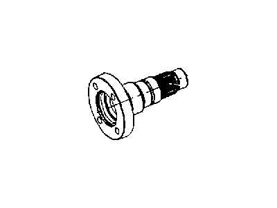 Mopar 68055317AA Shaft-Transfer Case