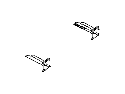 Mopar 4857211AC Rail-Rear Rail