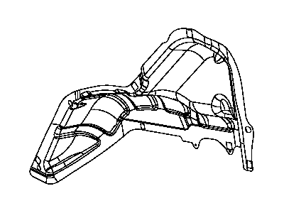 Mopar 55394459AF WHEEL/HOUSE-Rear Inner