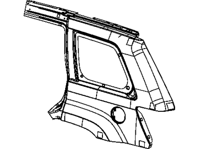 Mopar 5142295AE Panel-Quarter