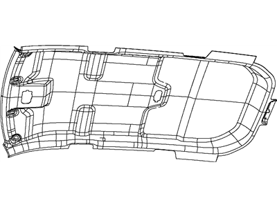 Mopar 1RP551W1AA Headliner