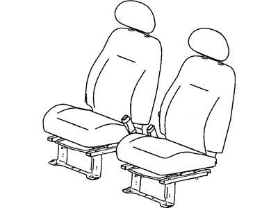 Mopar 5104708AA Frame-Seat Cushion
