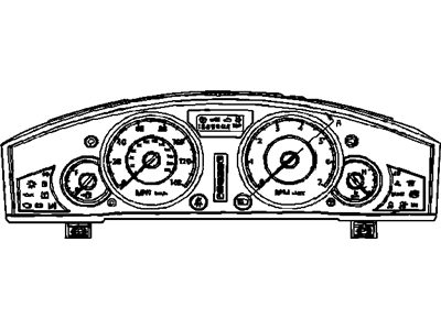 Dodge Magnum Instrument Cluster - 5172115AD