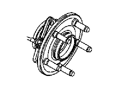 Mopar 5083204AA Lock Brakes Sensor Kit Anti