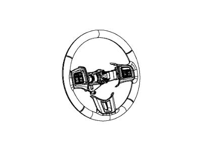 Mopar 1TW44DX9AB Wheel-Steering