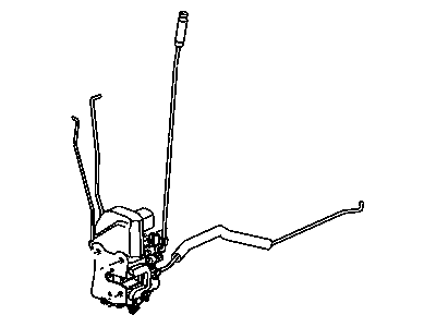 Jeep Commander Door Latch Assembly - 55369091AC