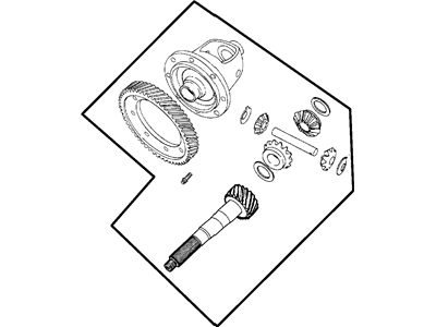Dodge Stratus Differential - 4800031AA