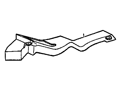 Mopar 4885393AB Duct-Air Outlet Distribution