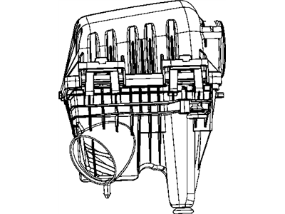 Chrysler Air Filter Box - 4809877AC