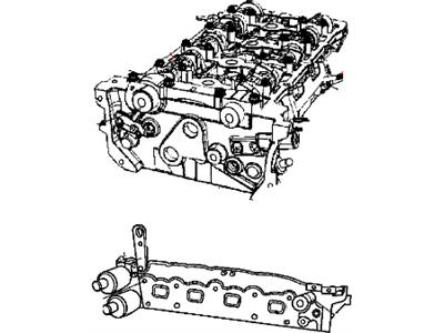 2007 Jeep Compass Cylinder Head - 68004168AA