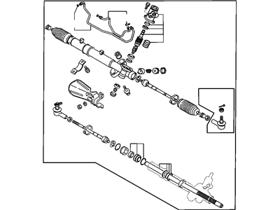 Dodge Stratus Steering Gear Box - MR510121