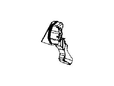 Mopar 5191353AB Duct-A/C And Heater