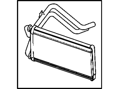 Mopar 5191347AC Core-Heater