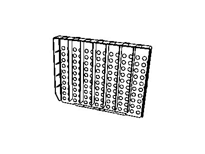 Mopar 68018839AA BAFFLE-Heater Unit