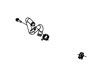 Mopar 5014195AB Clamp