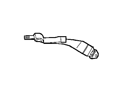 Mopar 5GK631AZAA Rear Inner Seat Belt