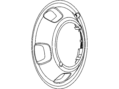 Mopar 52106937AB Wheel Cover