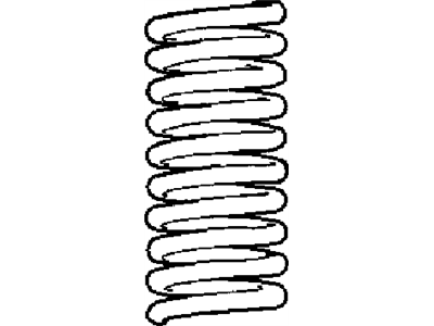 Mopar 52109881AE Front Coil Spring