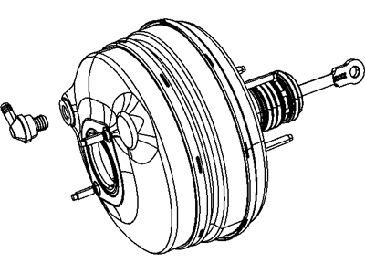 Mopar 5139149AA Valve-Brake Booster Check