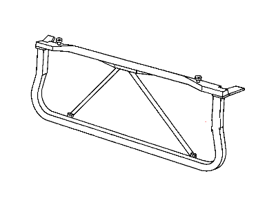 1998 Dodge Ram 1500 Radiator Support - 55275413