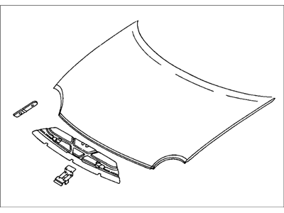 Mopar 5029243AA Hood Panel