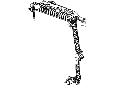 Mopar 52029186AC Bracket-Cooling Module