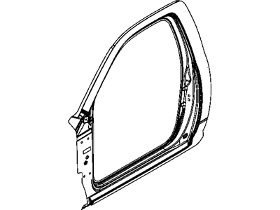 Mopar 55112468AC Panel-Body Side Aperture Outer Co