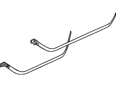 Mopar 5278012AD Strap-Fuel Tank